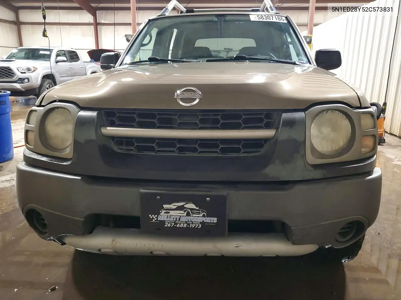 2002 Nissan Xterra Xe VIN: 5N1ED28Y52C573831 Lot: 58307186