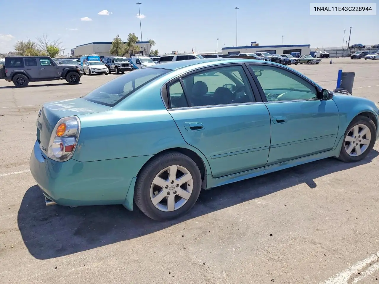 2003 Nissan Altima 2.5 S VIN: 1N4AL11E43C228944 Lot: 55760996