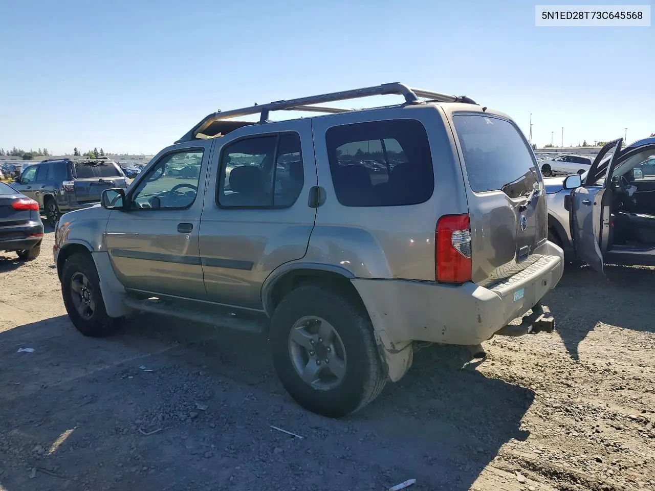 2003 Nissan Xterra VIN: 5N1ED28T73C645568 Lot: 55778276