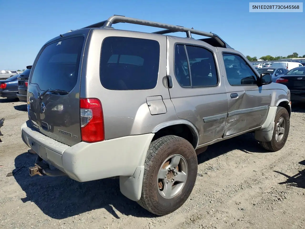 2003 Nissan Xterra VIN: 5N1ED28T73C645568 Lot: 55778276