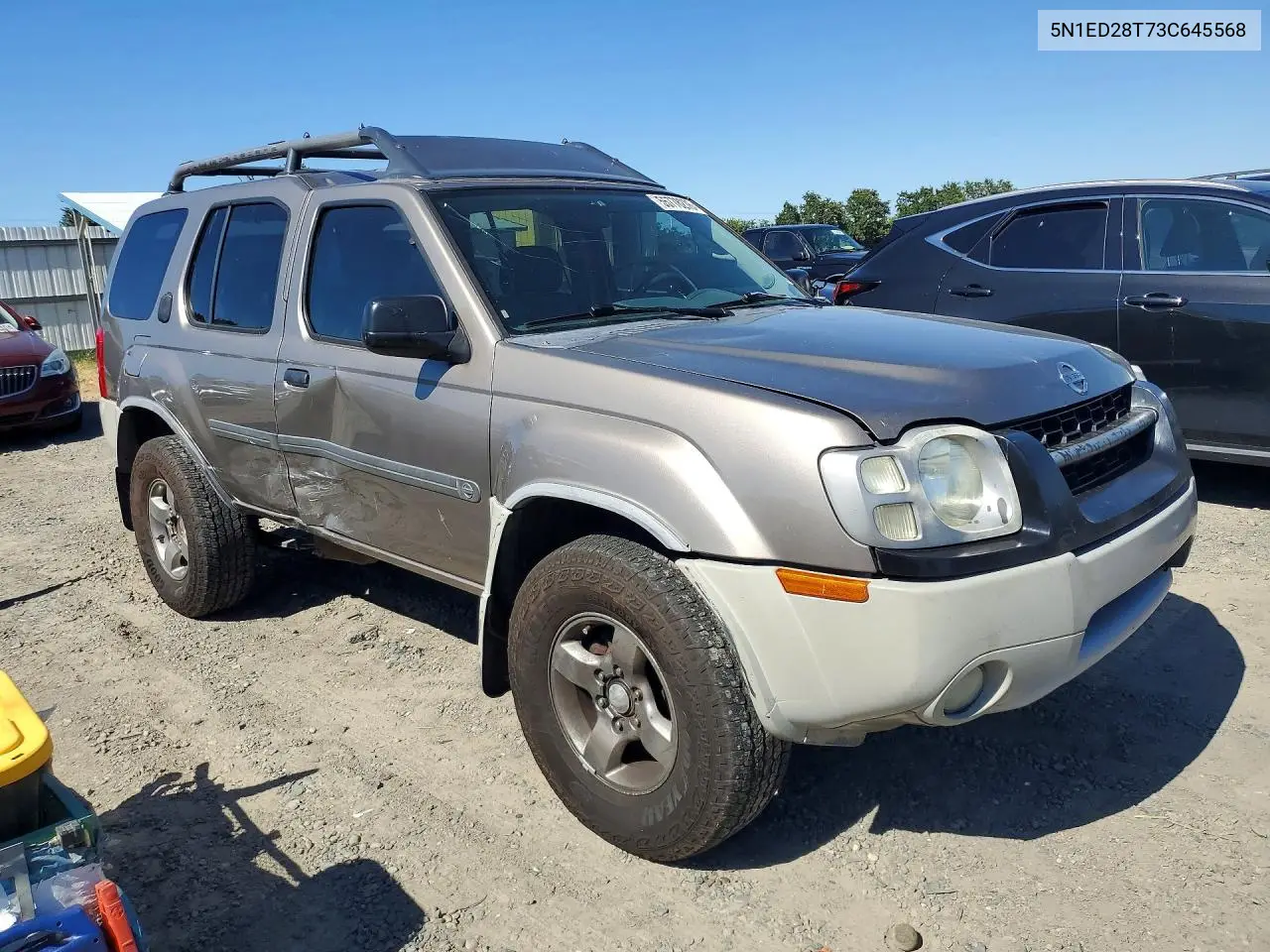 2003 Nissan Xterra VIN: 5N1ED28T73C645568 Lot: 55778276
