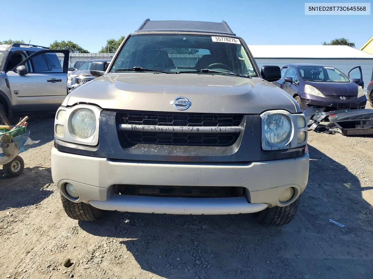 2003 Nissan Xterra VIN: 5N1ED28T73C645568 Lot: 55778276