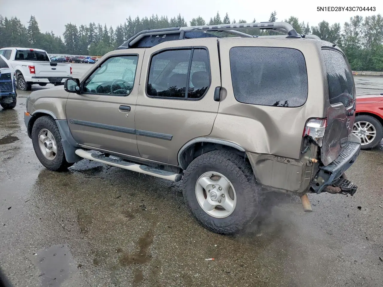 2003 Nissan Xterra Xe-V6 VIN: 5N1ED28Y43C704443 Lot: 56826716
