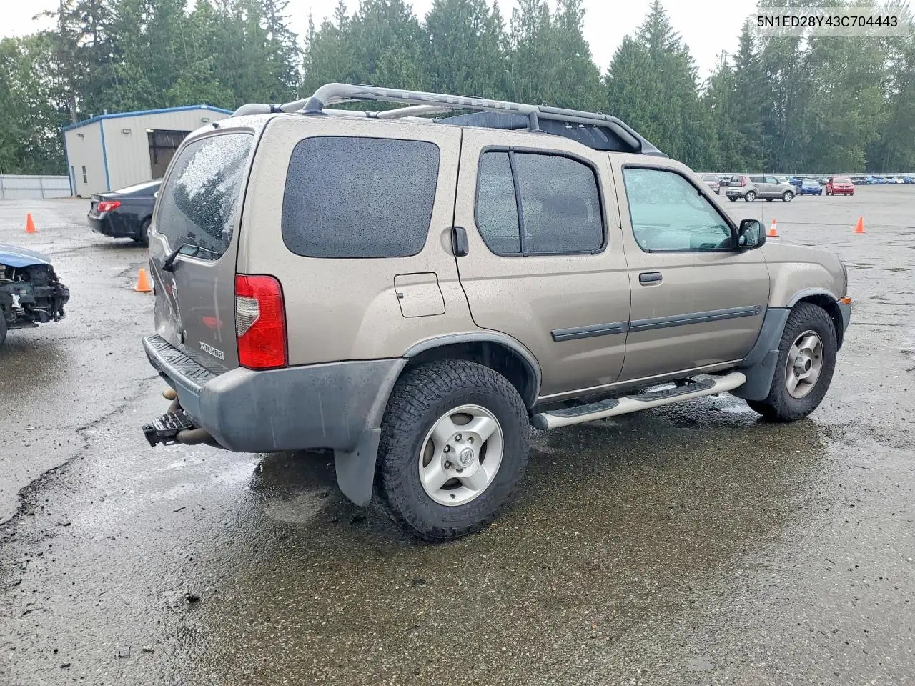 2003 Nissan Xterra Xe-V6 VIN: 5N1ED28Y43C704443 Lot: 56826716