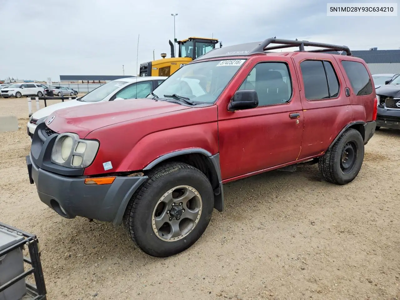 2003 Nissan Xterra Se S VIN: 5N1MD28Y93C634210 Lot: 57425216