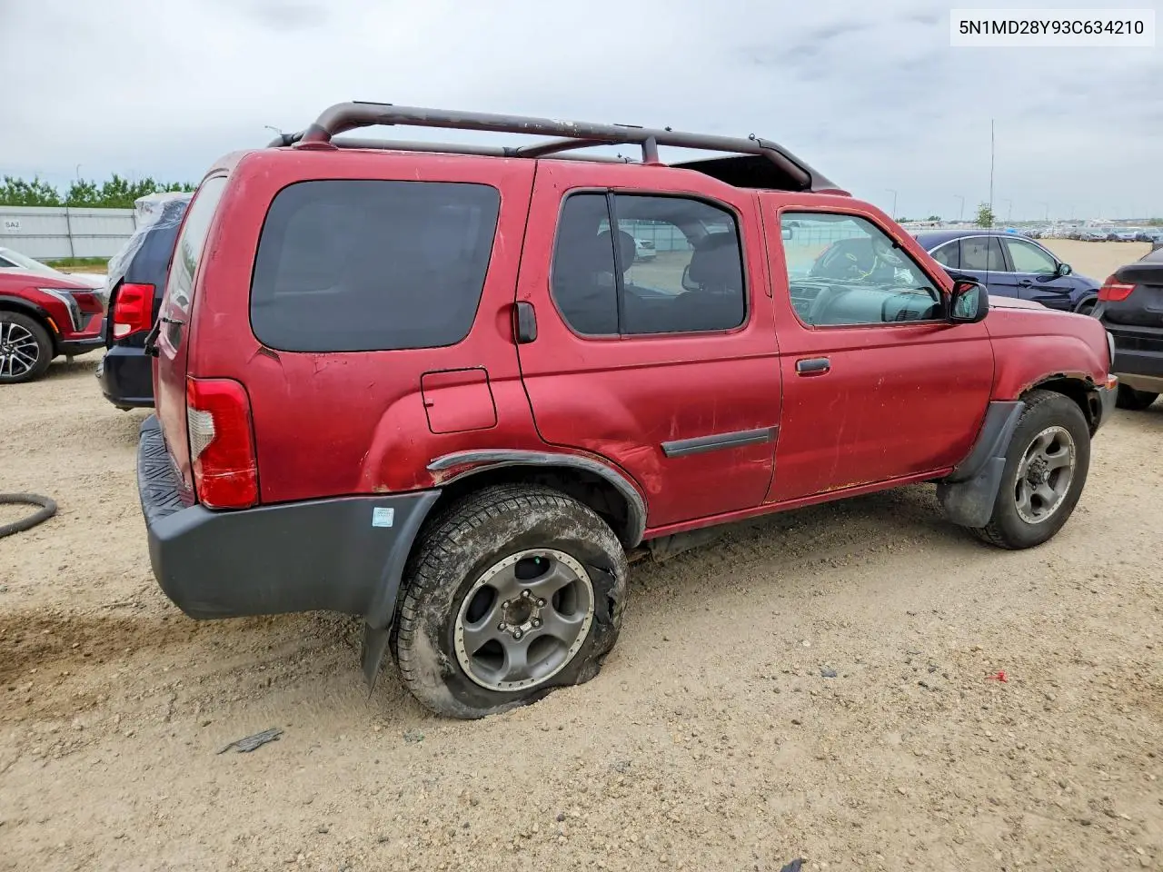 2003 Nissan Xterra Se S VIN: 5N1MD28Y93C634210 Lot: 57425216