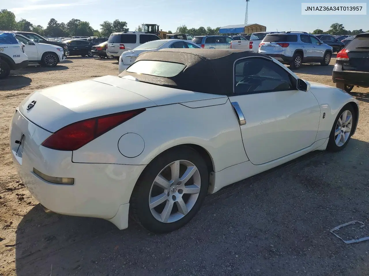 2004 Nissan 350Z Roadster VIN: JN1AZ36A34T013957 Lot: 53548546