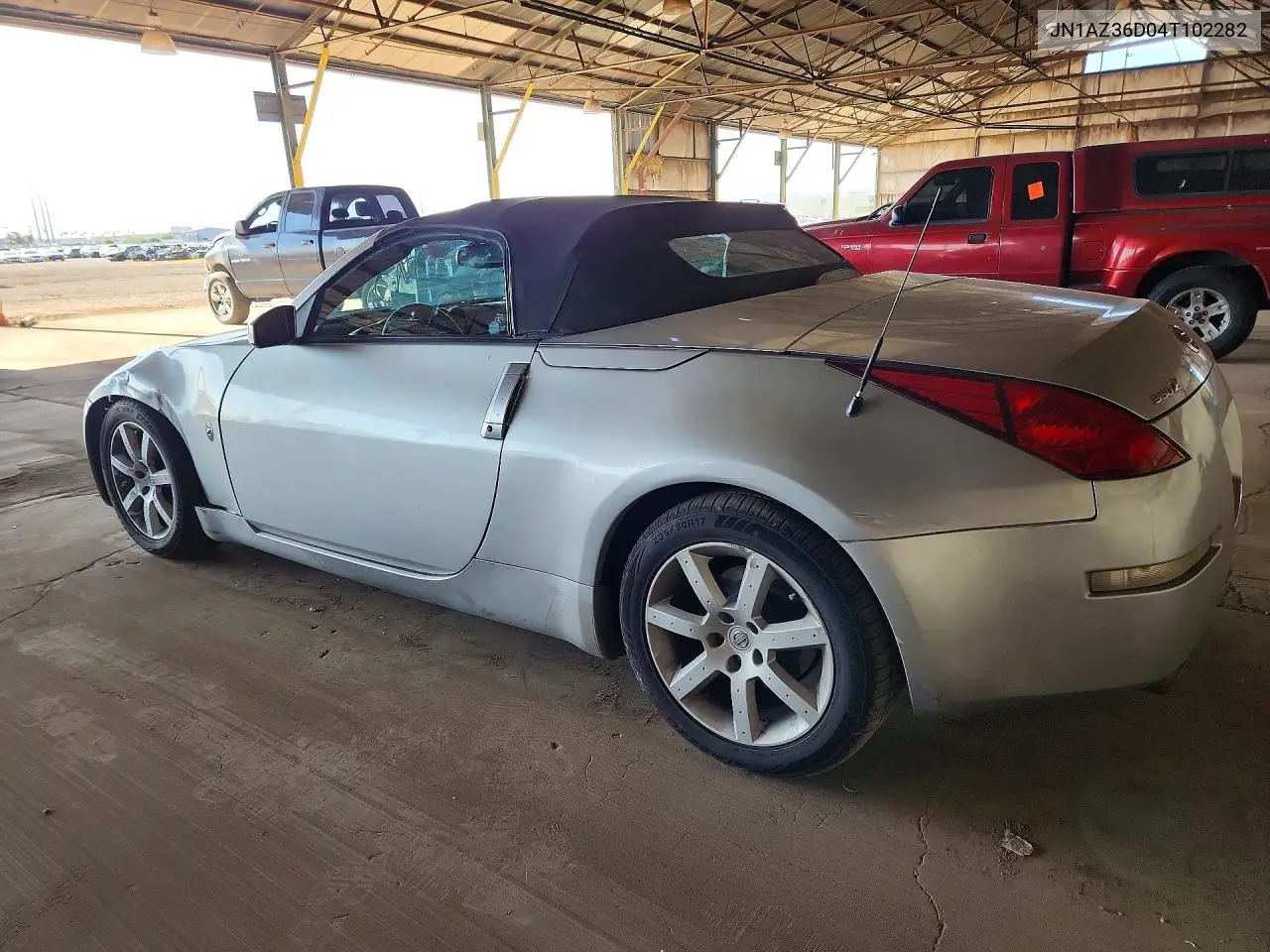 2004 Nissan 350Z Roadster VIN: JN1AZ36D04T102282 Lot: 54725136
