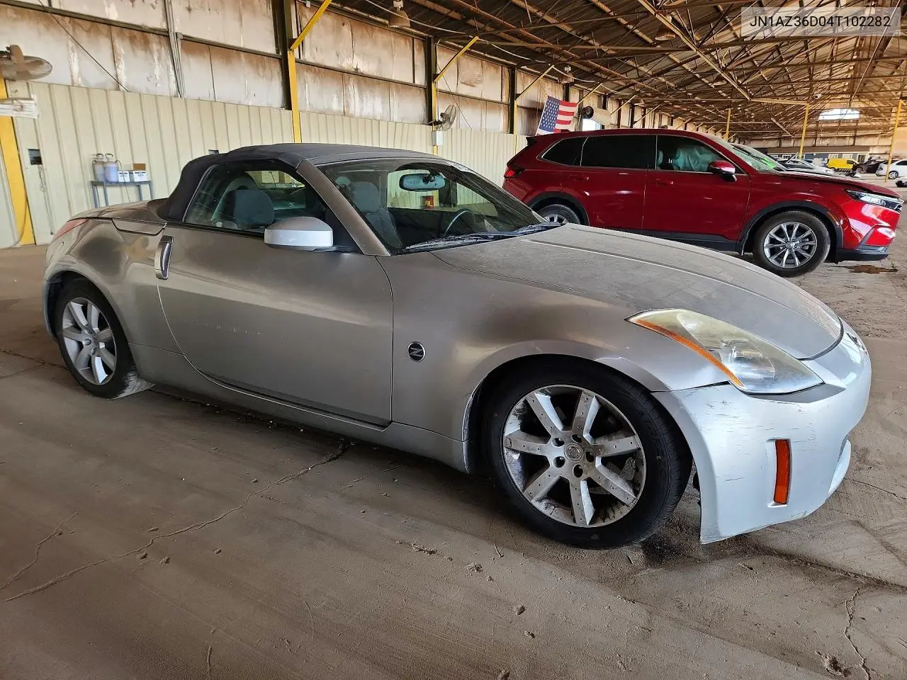 2004 Nissan 350Z Roadster VIN: JN1AZ36D04T102282 Lot: 54725136