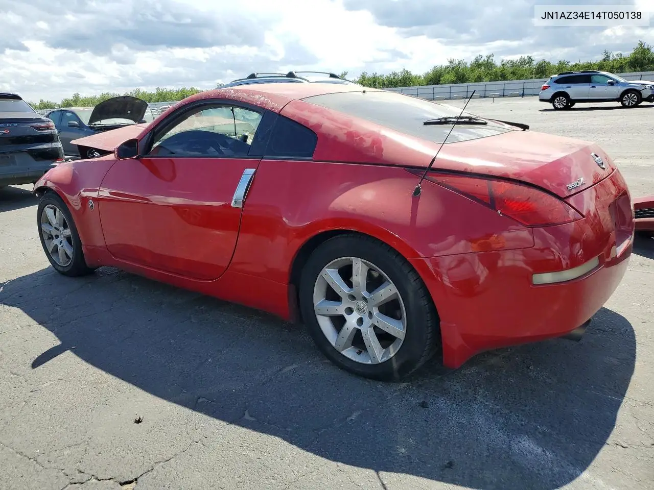 2004 Nissan 350Z Coupe VIN: JN1AZ34E14T050138 Lot: 54808806