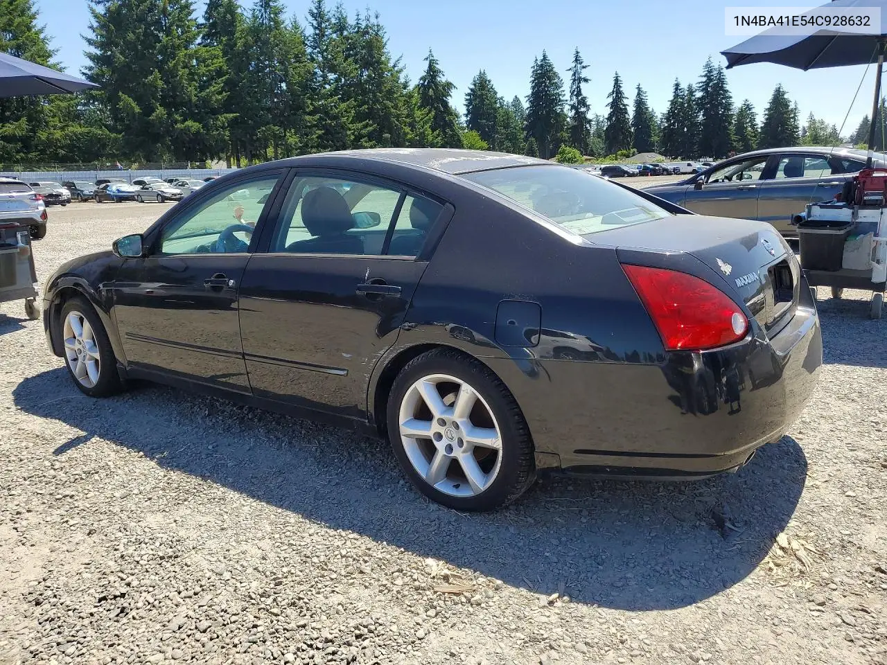 2004 Nissan Maxima 3.5 Se VIN: 1N4BA41E54C928632 Lot: 56404566