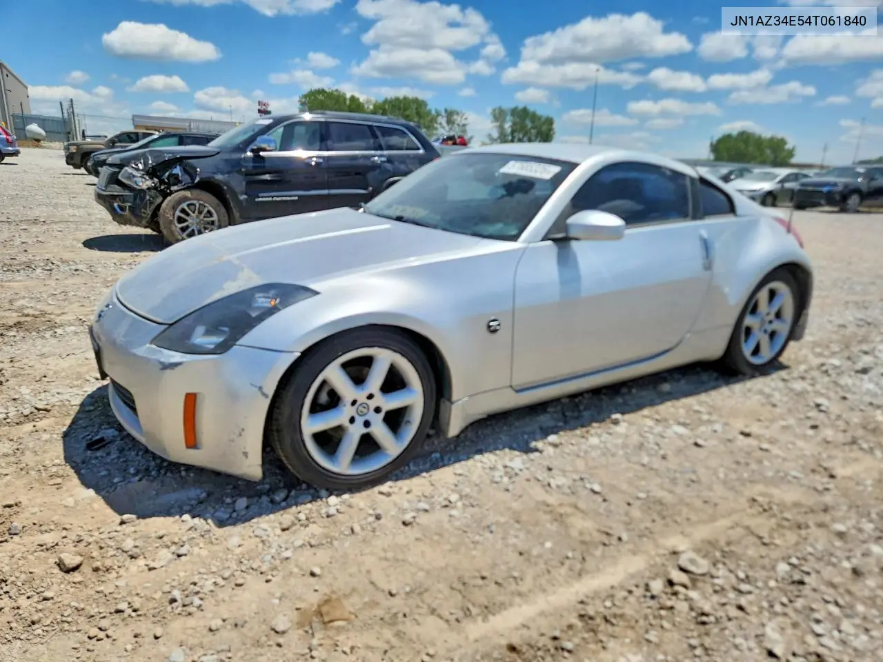 2004 Nissan 350Z Coupe VIN: JN1AZ34E54T061840 Lot: 57585326