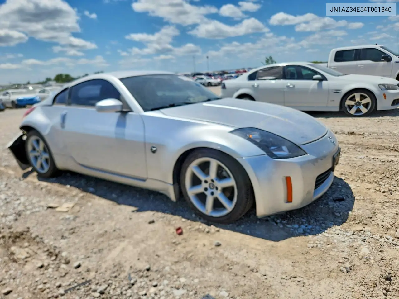 2004 Nissan 350Z Coupe VIN: JN1AZ34E54T061840 Lot: 57585326