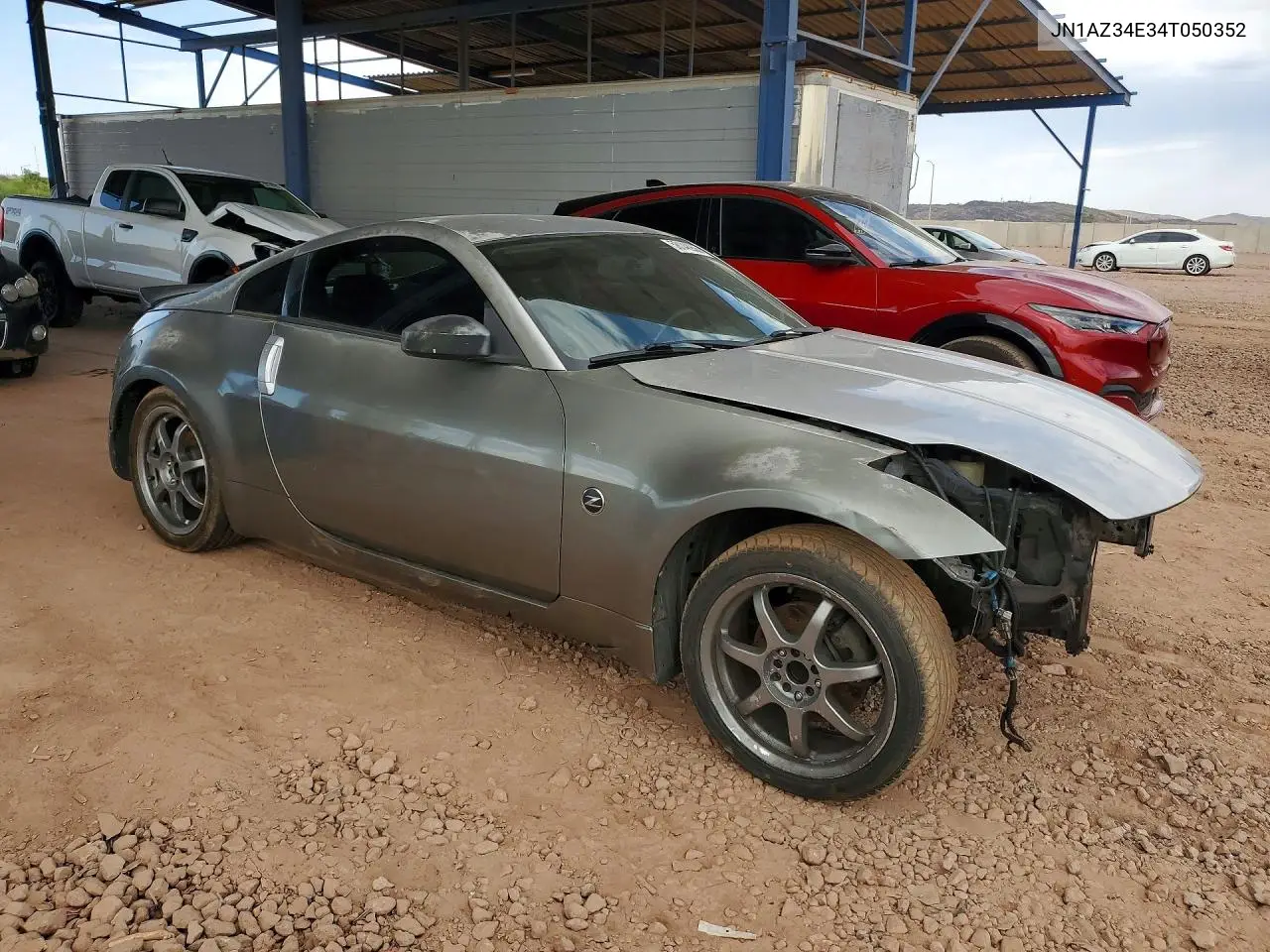2004 Nissan 350Z Coupe VIN: JN1AZ34E34T050352 Lot: 58148936