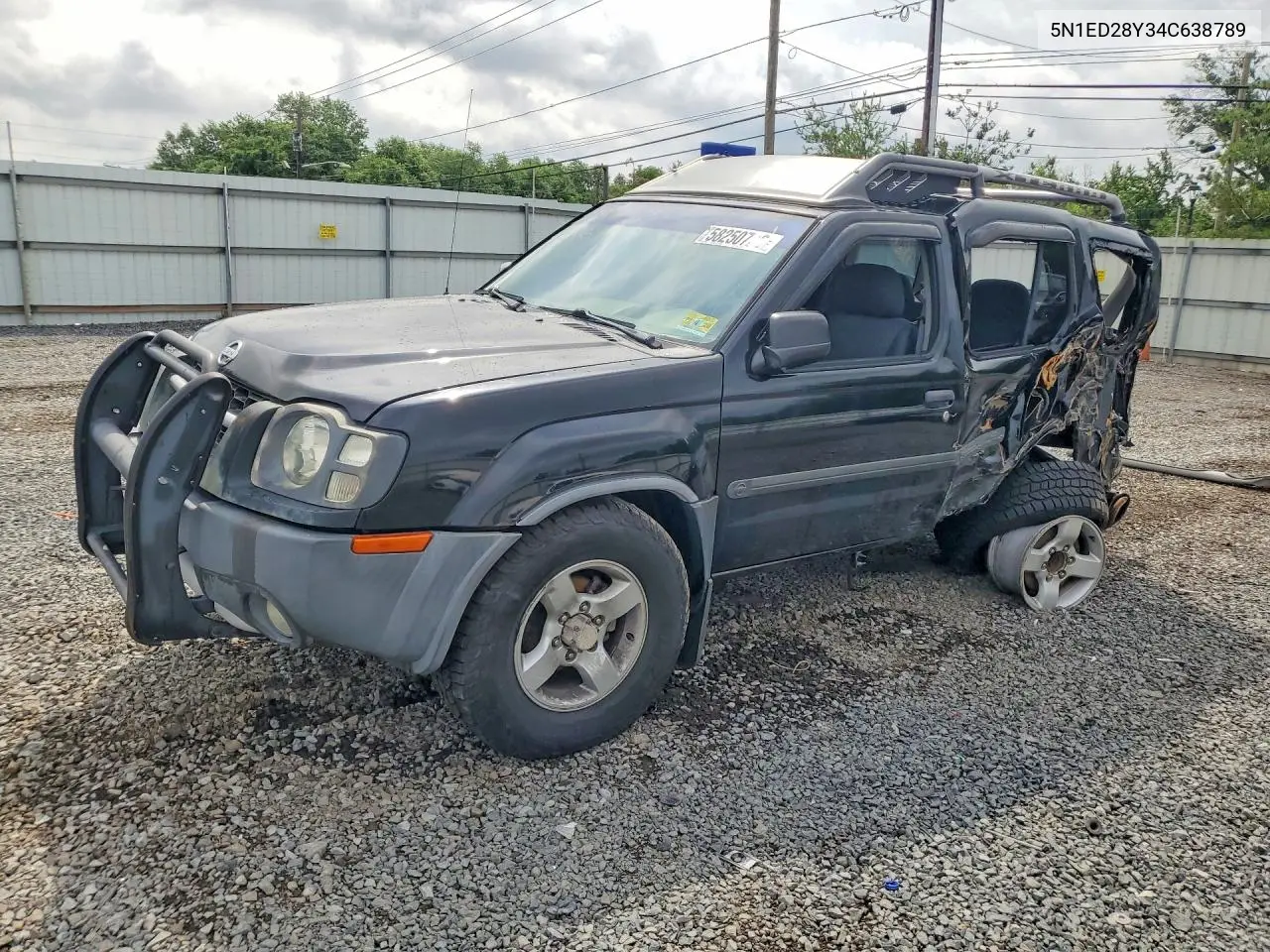 2004 Nissan Xterra Xe VIN: 5N1ED28Y34C638789 Lot: 58250726
