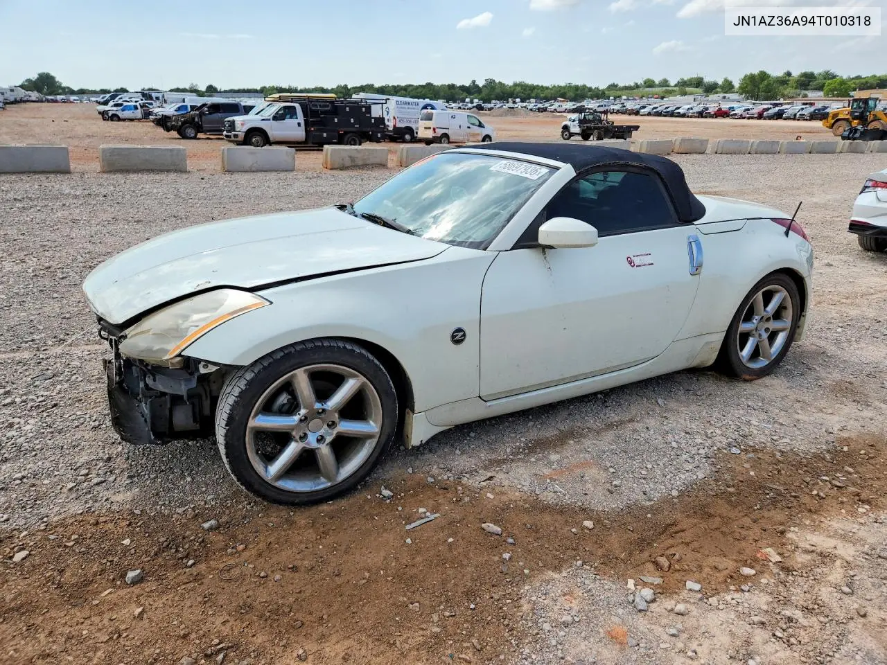 2004 Nissan 350Z Roadster VIN: JN1AZ36A94T010318 Lot: 58697936
