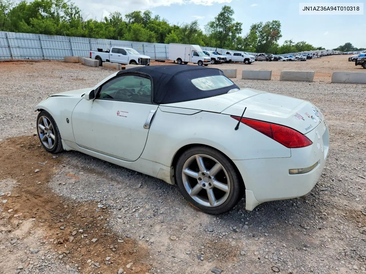 2004 Nissan 350Z Roadster VIN: JN1AZ36A94T010318 Lot: 58697936