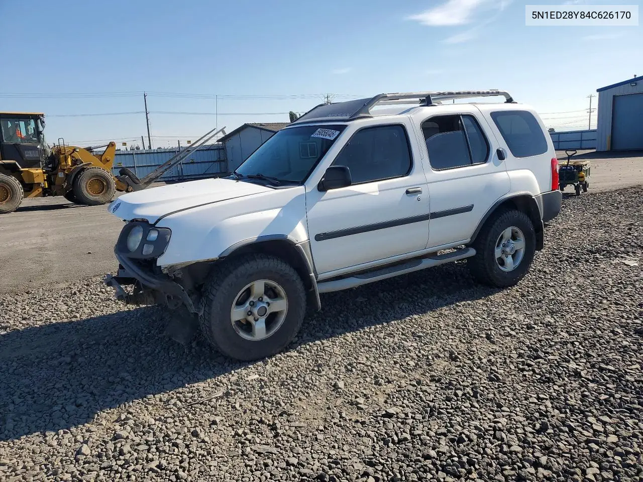 2004 Nissan Xterra Xe VIN: 5N1ED28Y84C626170 Lot: 59858046