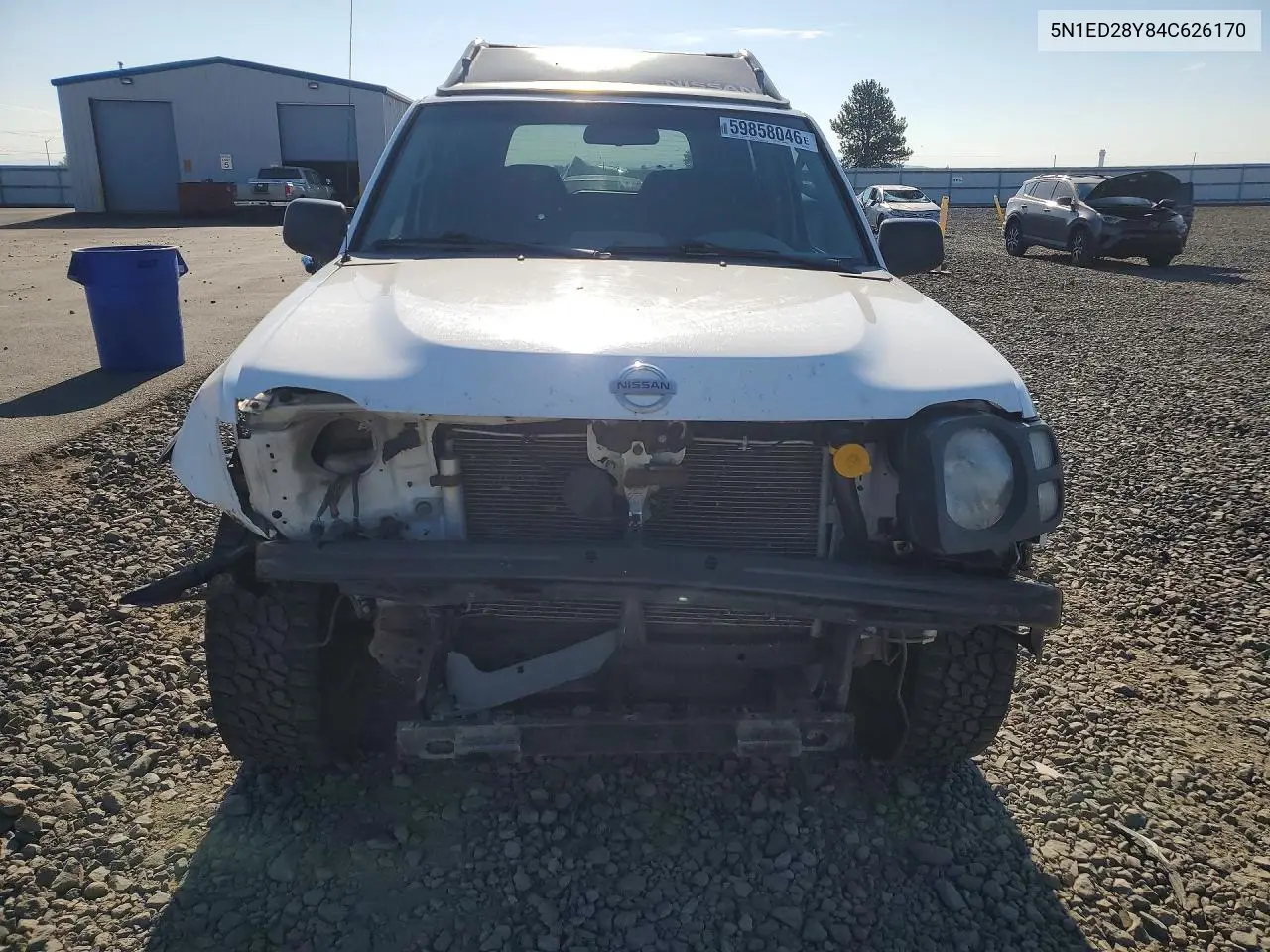 2004 Nissan Xterra Xe VIN: 5N1ED28Y84C626170 Lot: 59858046