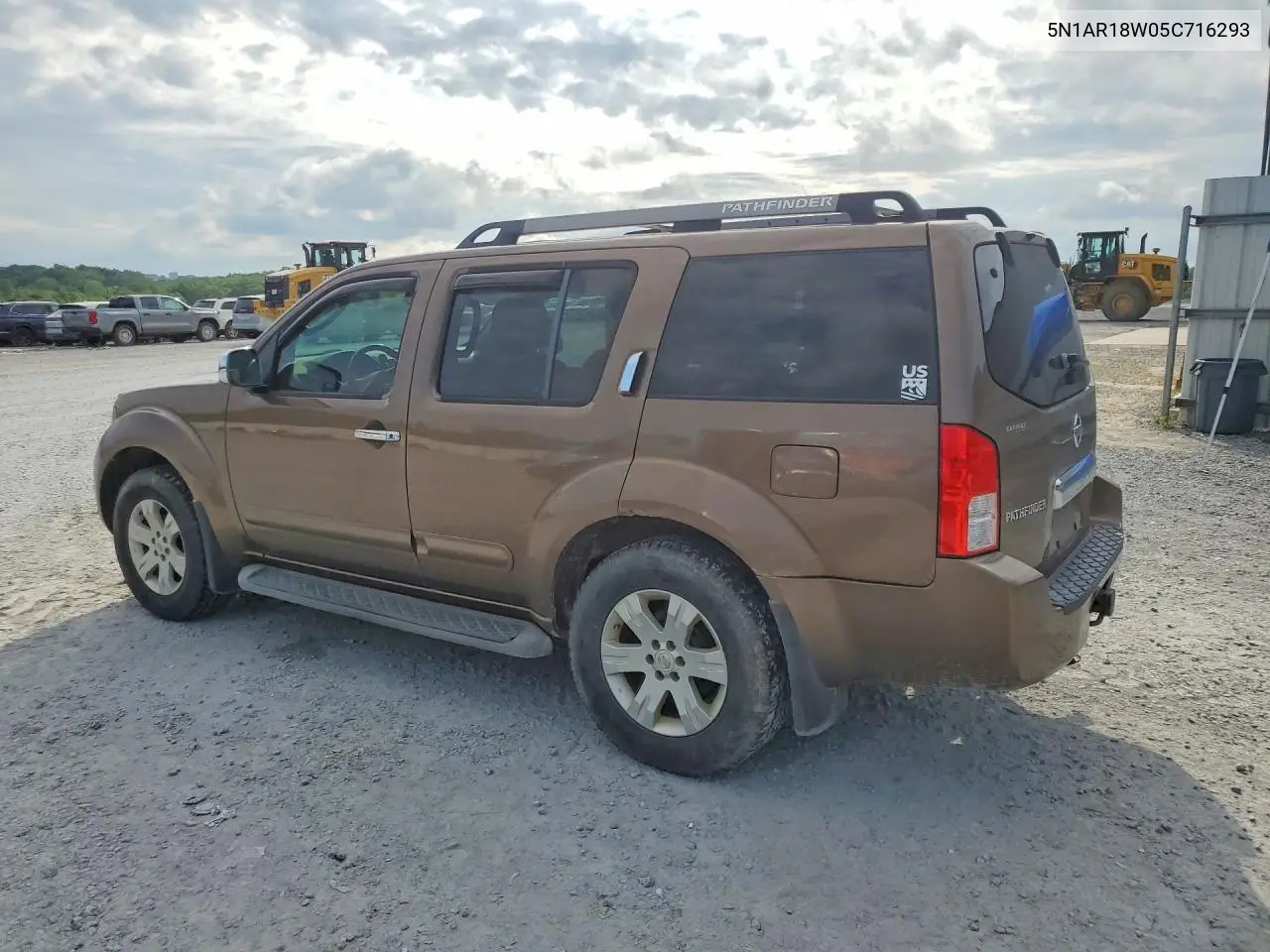 2005 Nissan Pathfinder Xe VIN: 5N1AR18W05C716293 Lot: 56182976