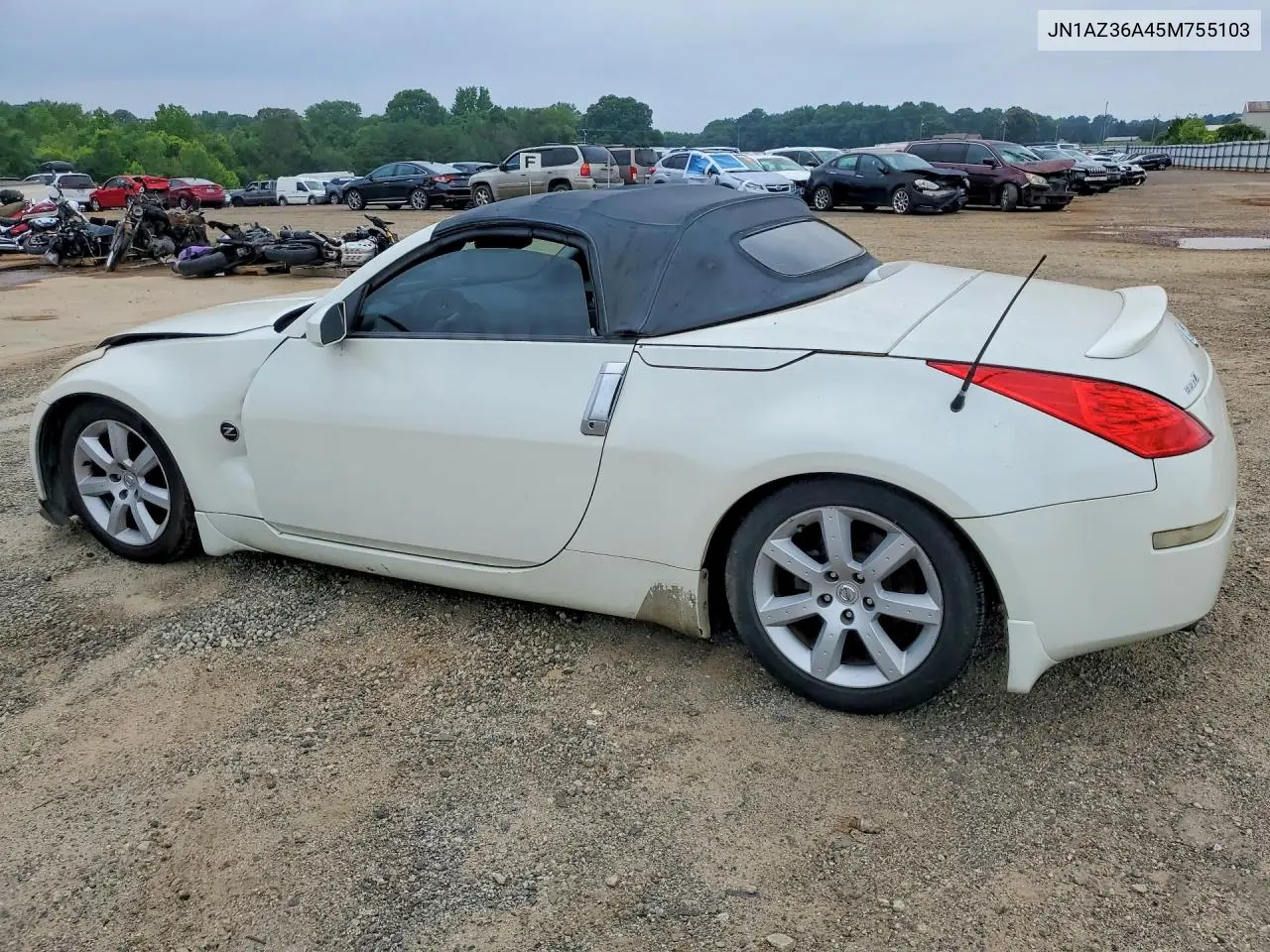 2005 Nissan 350Z Enthusiast VIN: JN1AZ36A45M755103 Lot: 56760406