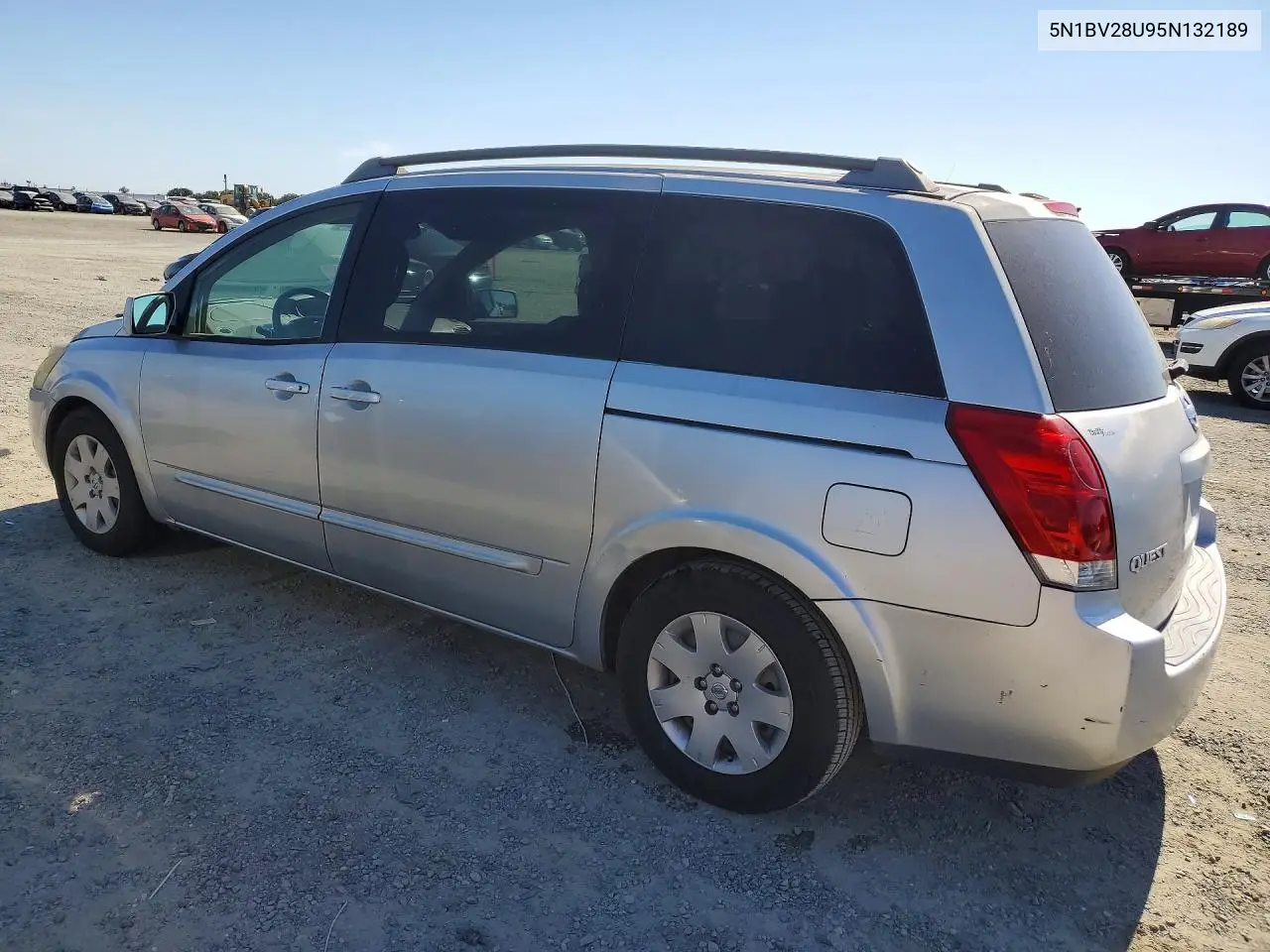 2005 Nissan Quest 3.5 VIN: 5N1BV28U95N132189 Lot: 56828716