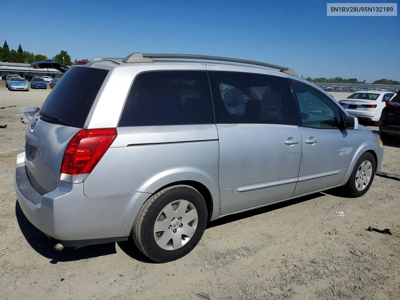 2005 Nissan Quest 3.5 VIN: 5N1BV28U95N132189 Lot: 56828716