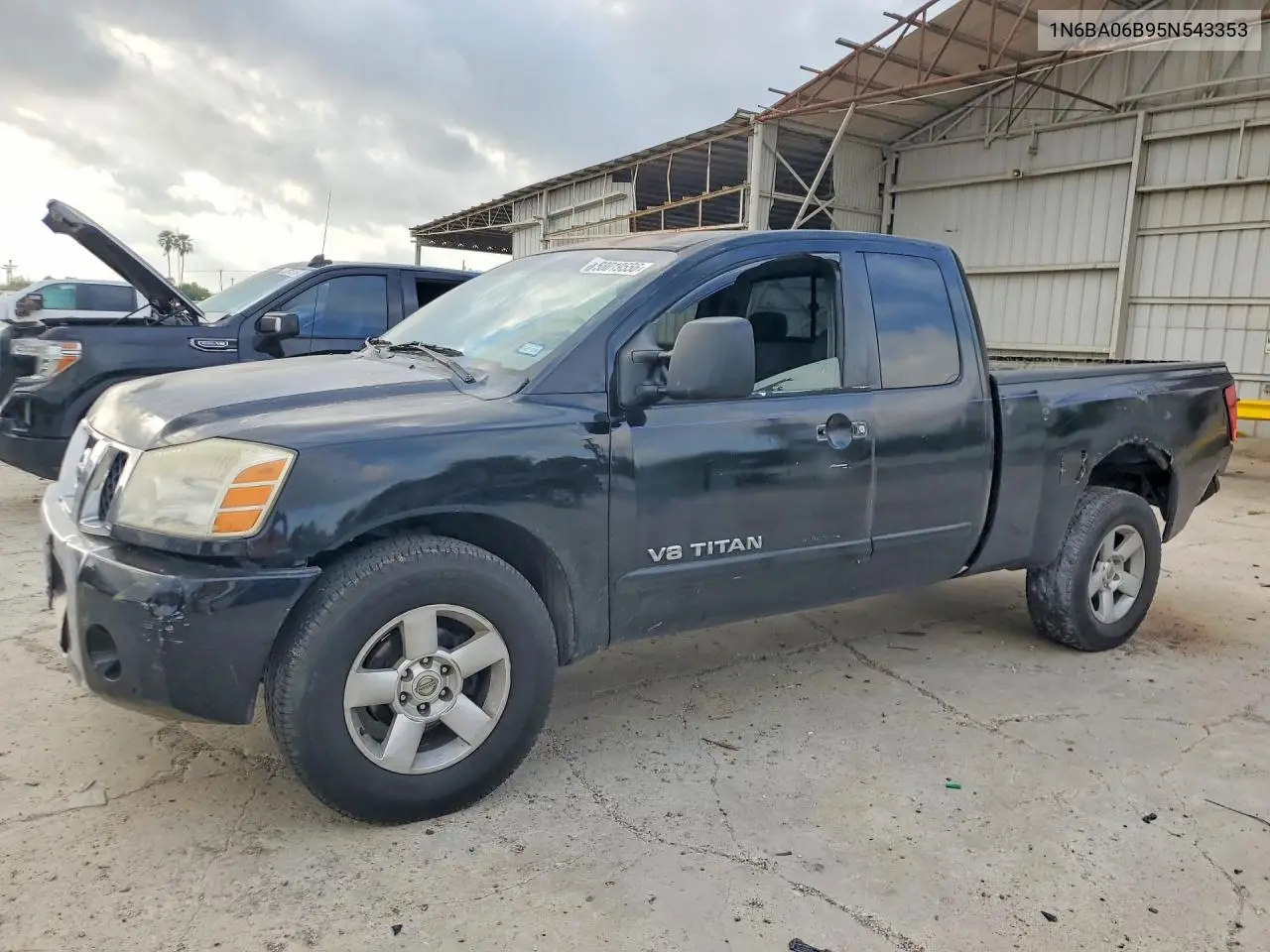 2005 Nissan Titan Xe VIN: 1N6BA06B95N543353 Lot: 58019556