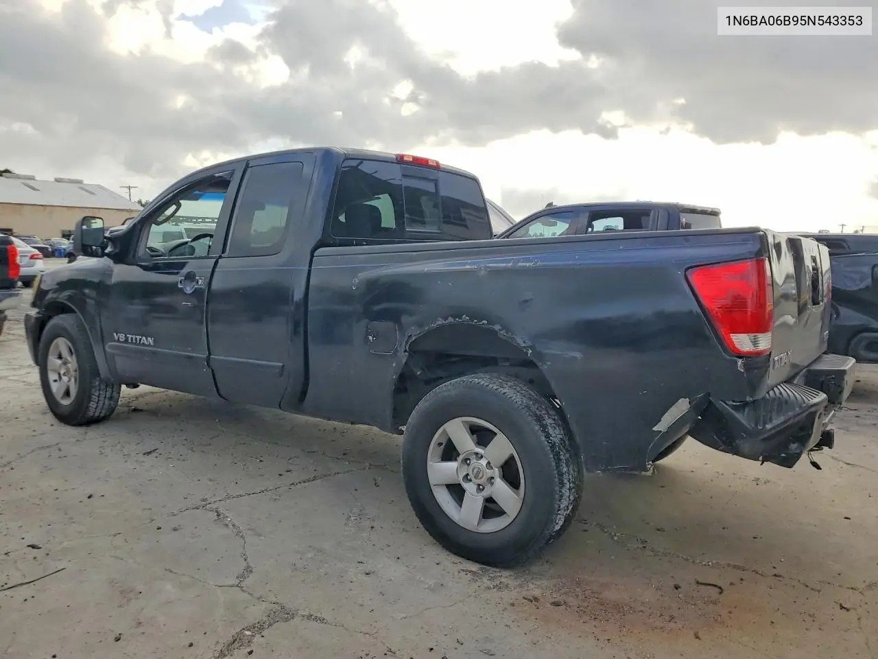 2005 Nissan Titan Xe VIN: 1N6BA06B95N543353 Lot: 58019556