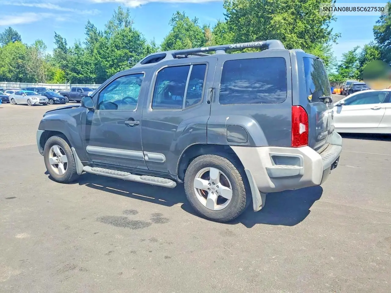2005 Nissan Xterra S VIN: 5N1AN08U85C627530 Lot: 58034356