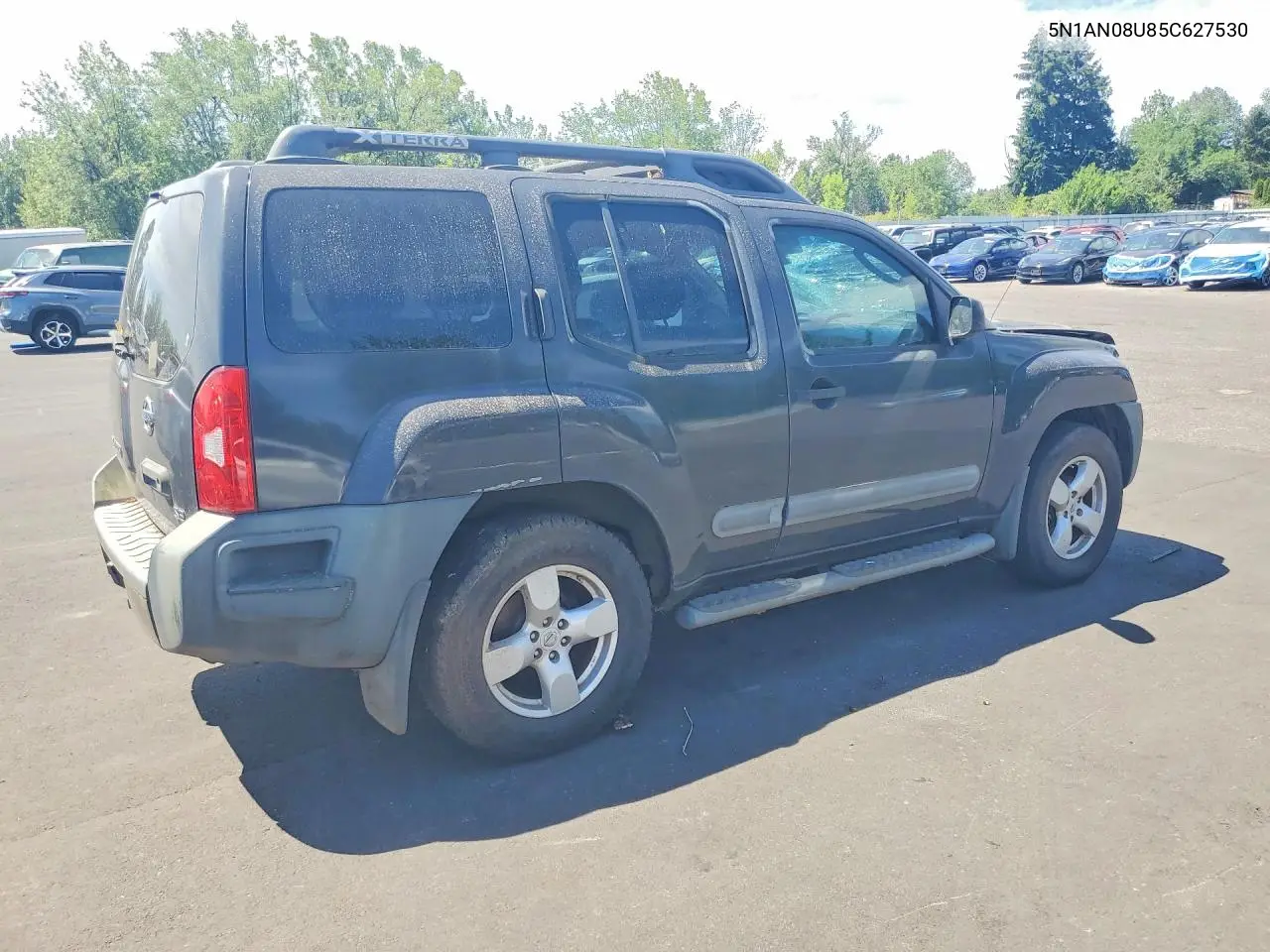 2005 Nissan Xterra S VIN: 5N1AN08U85C627530 Lot: 58034356