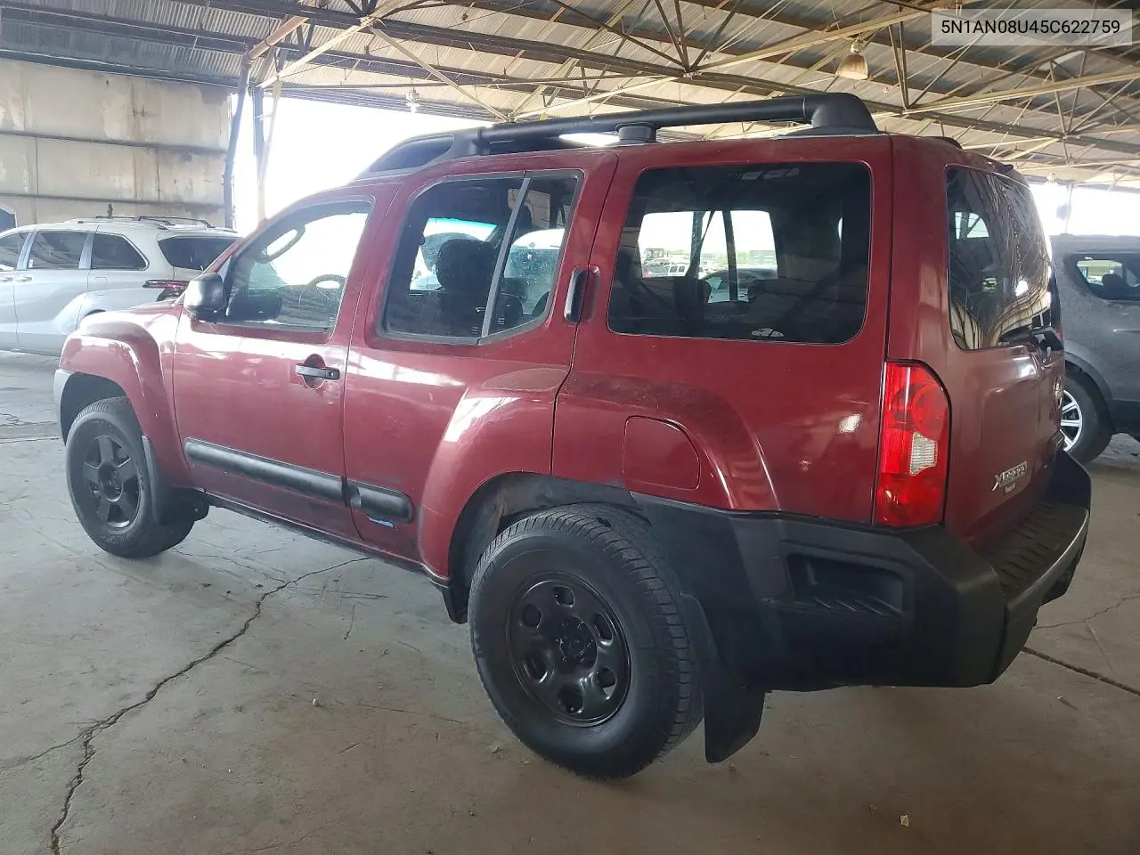2005 Nissan Xterra S VIN: 5N1AN08U45C622759 Lot: 58138596