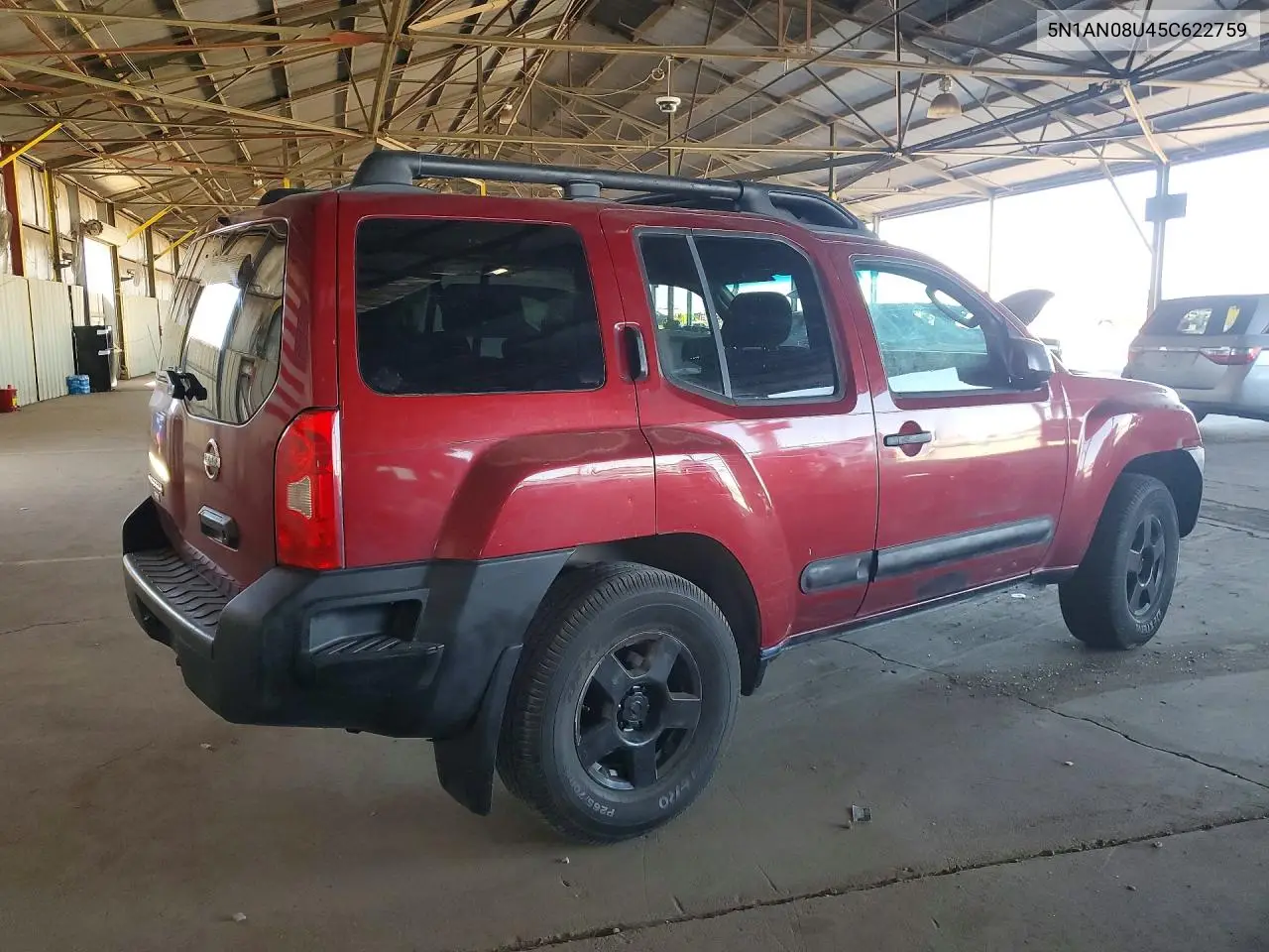 2005 Nissan Xterra S VIN: 5N1AN08U45C622759 Lot: 58138596