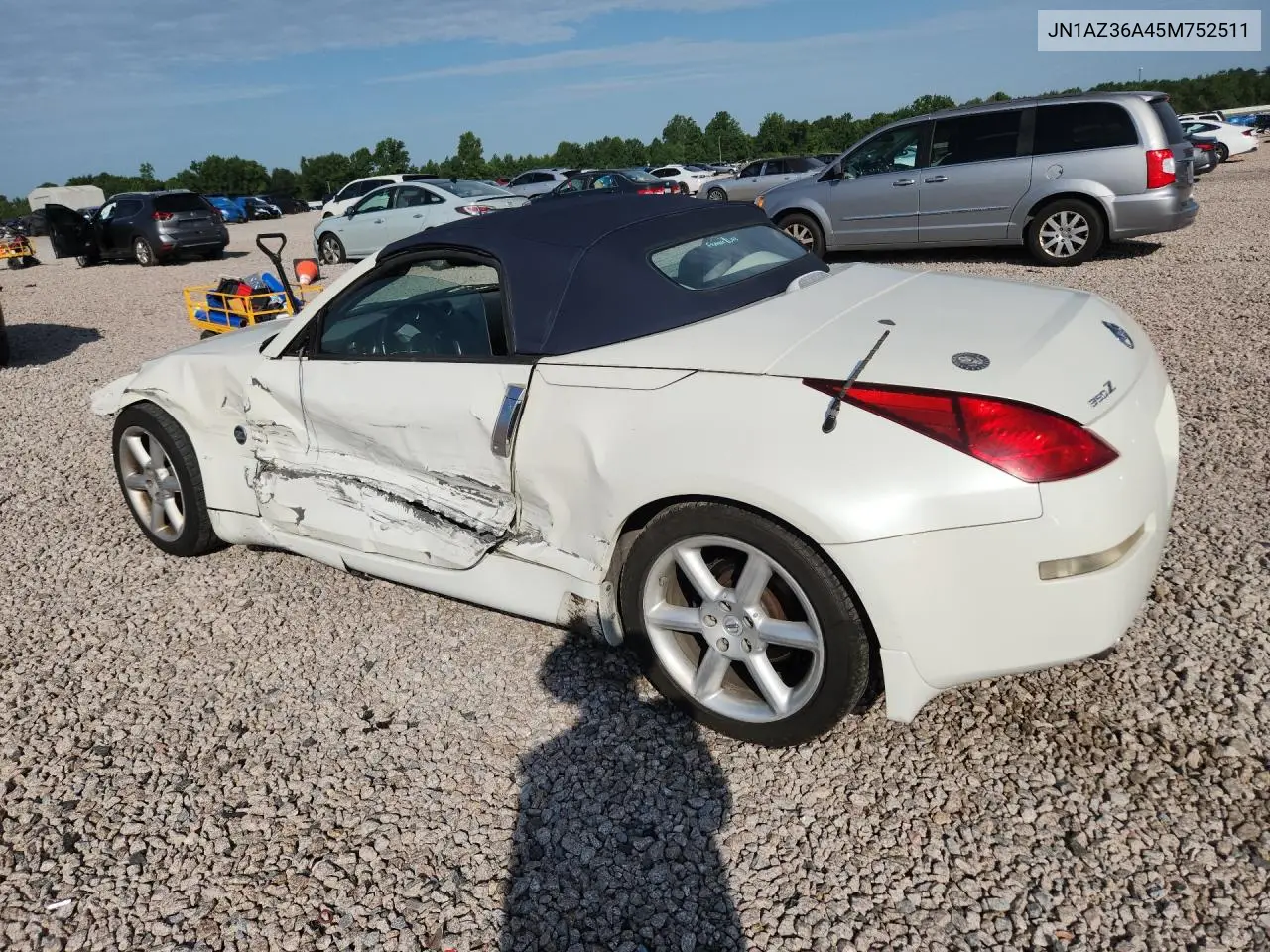 2005 Nissan 350Z Roadster VIN: JN1AZ36A45M752511 Lot: 58266406