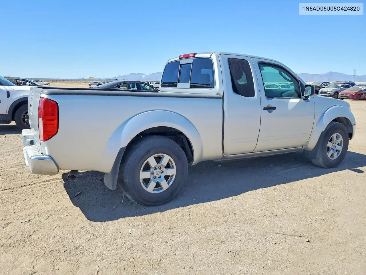2005 Nissan Frontier Se VIN: 1N6AD06U05C424820 Lot: 61618706