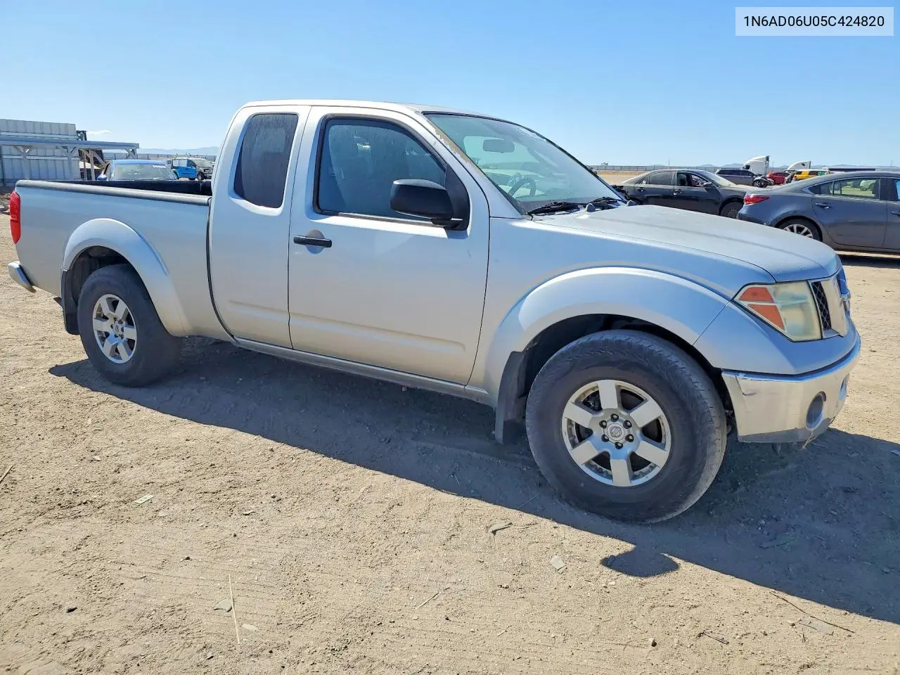 2005 Nissan Frontier Se VIN: 1N6AD06U05C424820 Lot: 61618706