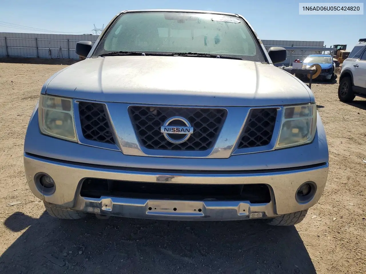 2005 Nissan Frontier Se VIN: 1N6AD06U05C424820 Lot: 61618706