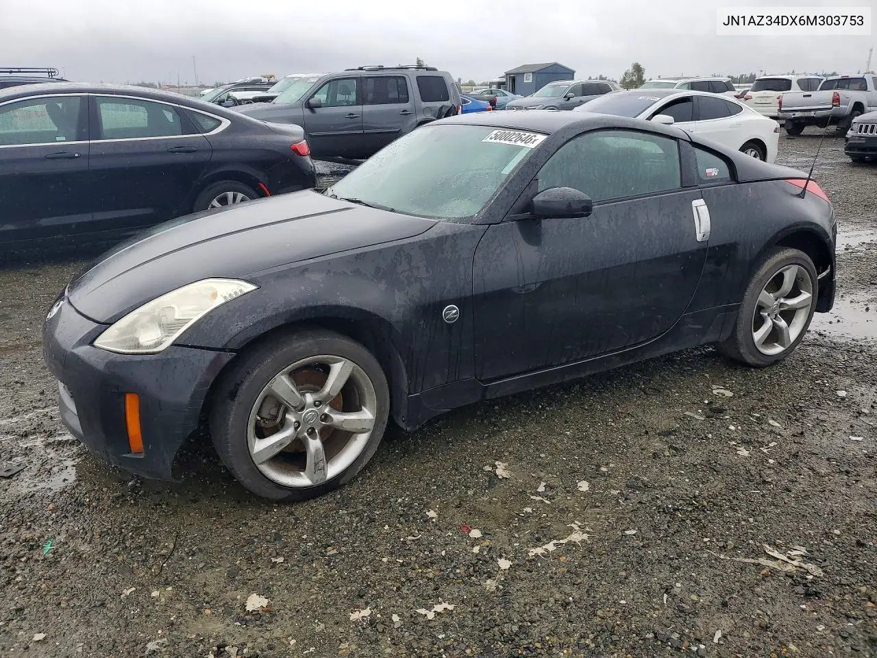 2006 Nissan 350Z Coupe VIN: JN1AZ34DX6M303753 Lot: 50802646