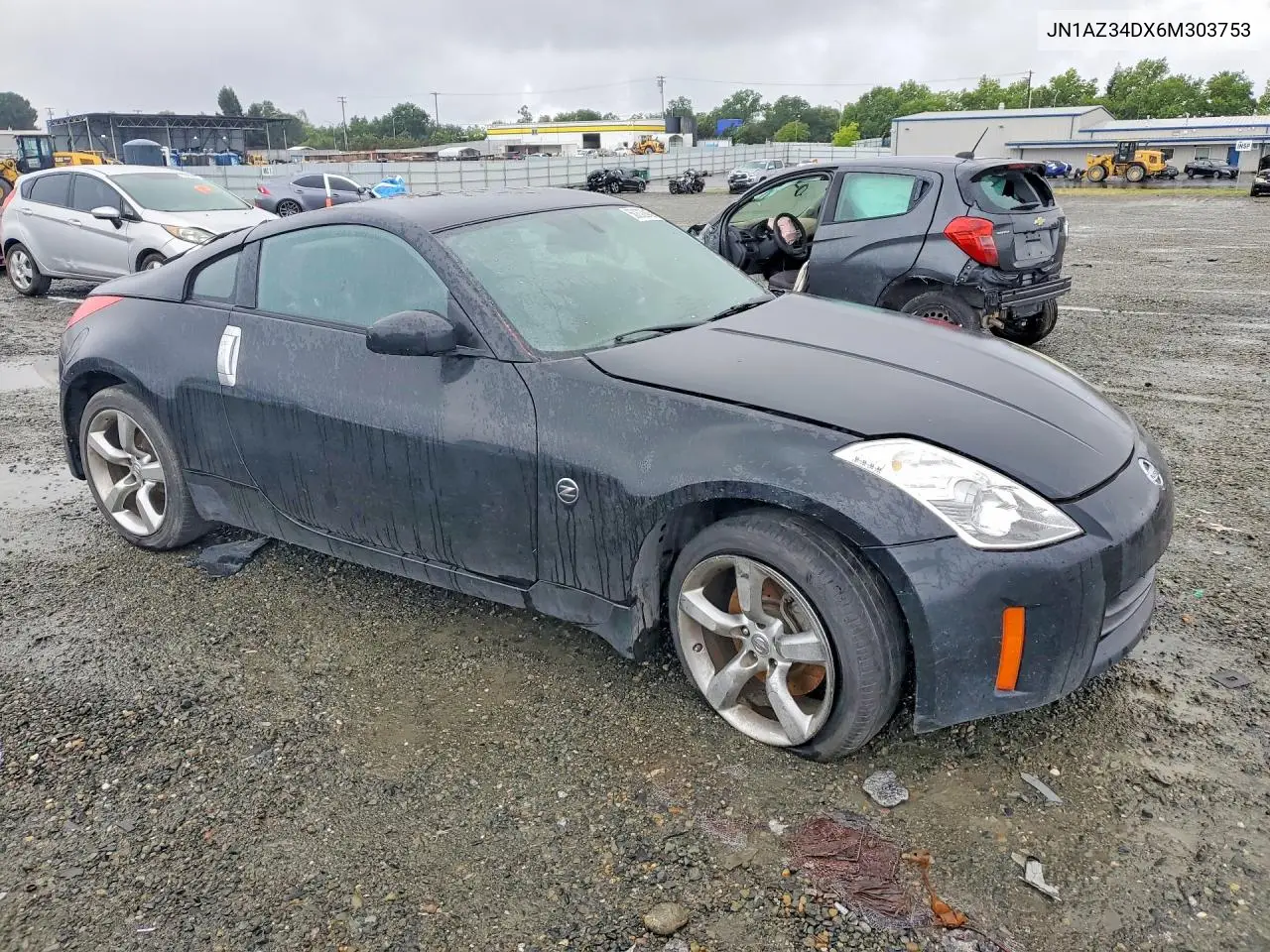 2006 Nissan 350Z Coupe VIN: JN1AZ34DX6M303753 Lot: 50802646