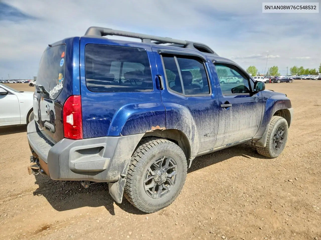 2006 Nissan Xterra X VIN: 5N1AN08W76C548532 Lot: 54586926