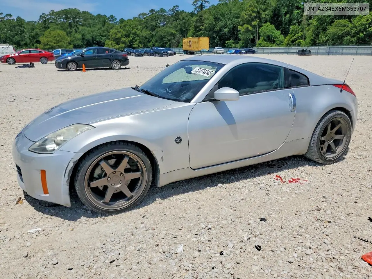 2006 Nissan 350Z Coupe VIN: JN1AZ34EX6M353707 Lot: 55374246