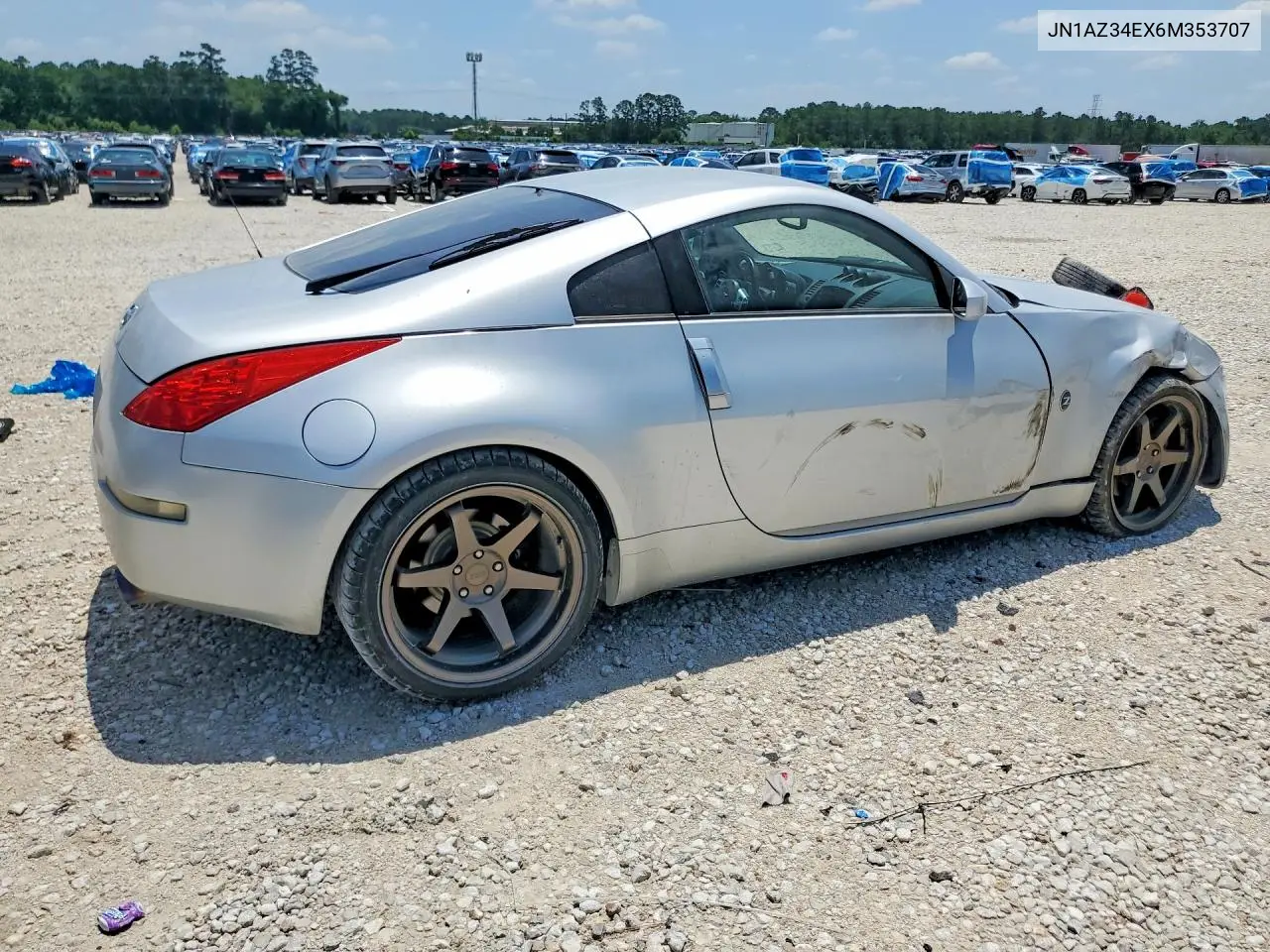2006 Nissan 350Z Coupe VIN: JN1AZ34EX6M353707 Lot: 55374246