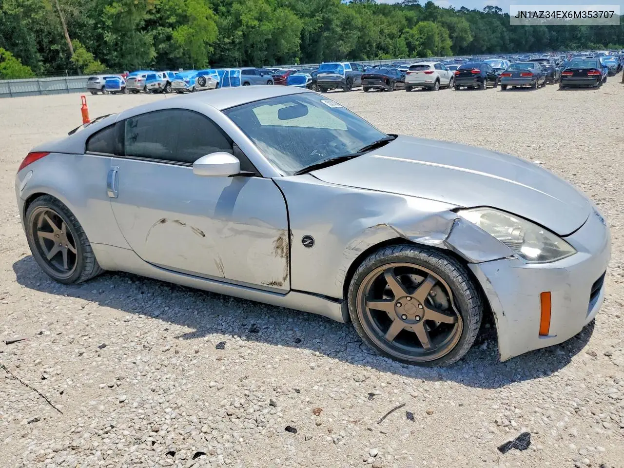 2006 Nissan 350Z Coupe VIN: JN1AZ34EX6M353707 Lot: 55374246