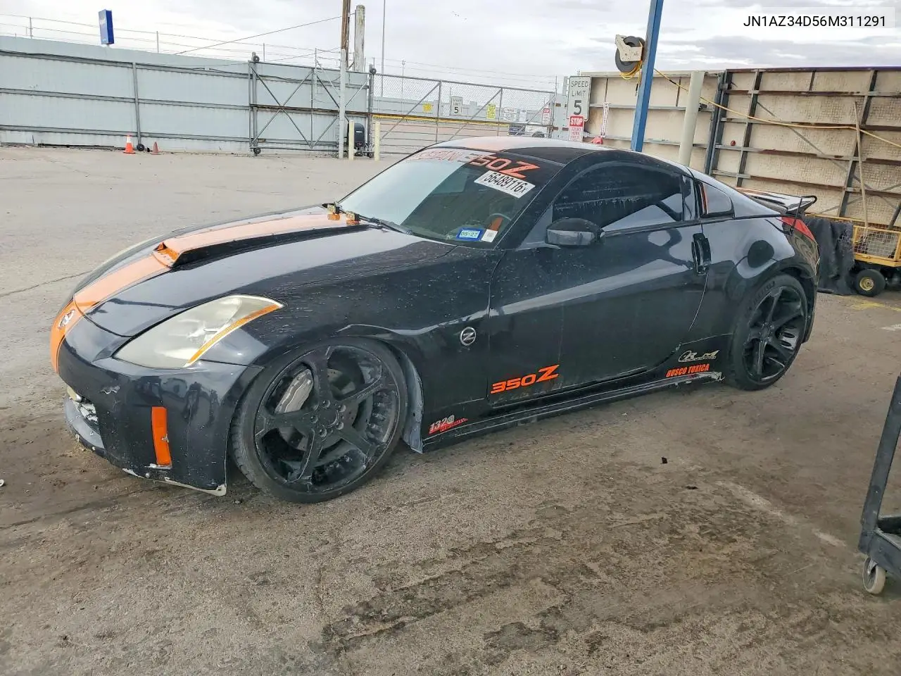 2006 Nissan 350Z Coupe VIN: JN1AZ34D56M311291 Lot: 56489116