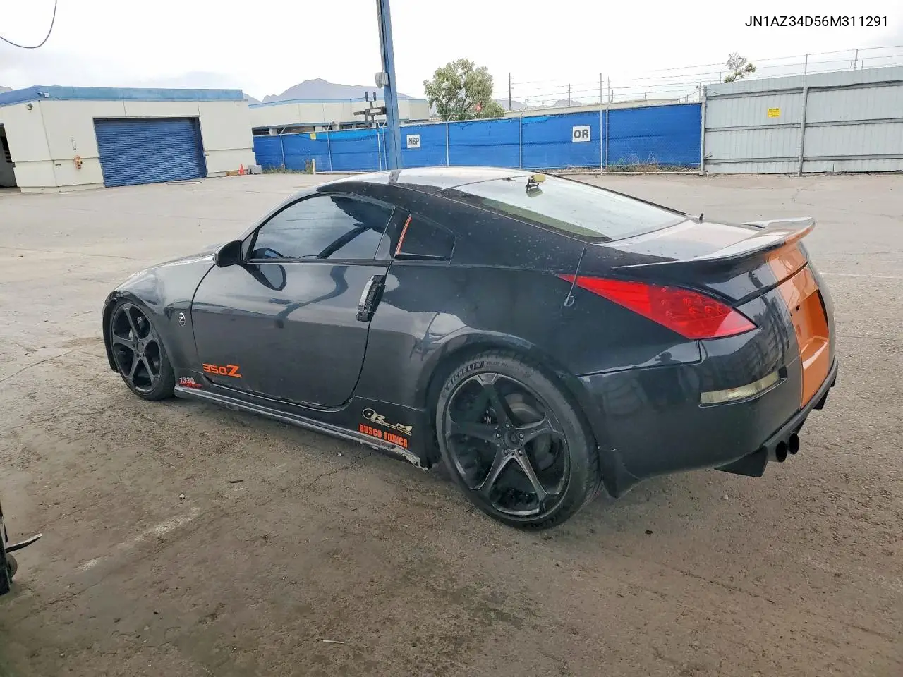 2006 Nissan 350Z Coupe VIN: JN1AZ34D56M311291 Lot: 56489116