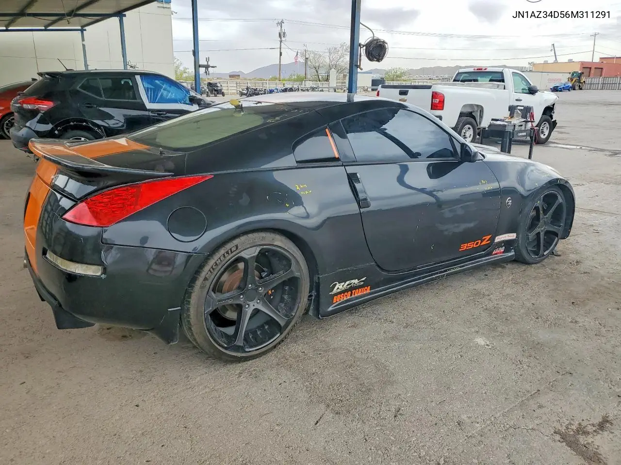 2006 Nissan 350Z Coupe VIN: JN1AZ34D56M311291 Lot: 56489116