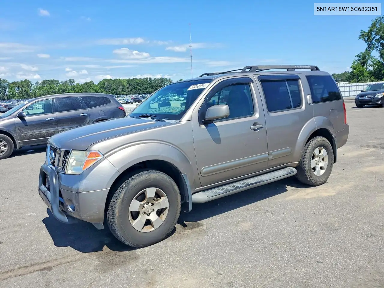 2006 Nissan Pathfinder S VIN: 5N1AR18W16C682351 Lot: 57466996