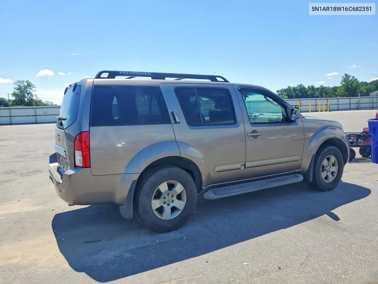 2006 Nissan Pathfinder S VIN: 5N1AR18W16C682351 Lot: 57466996