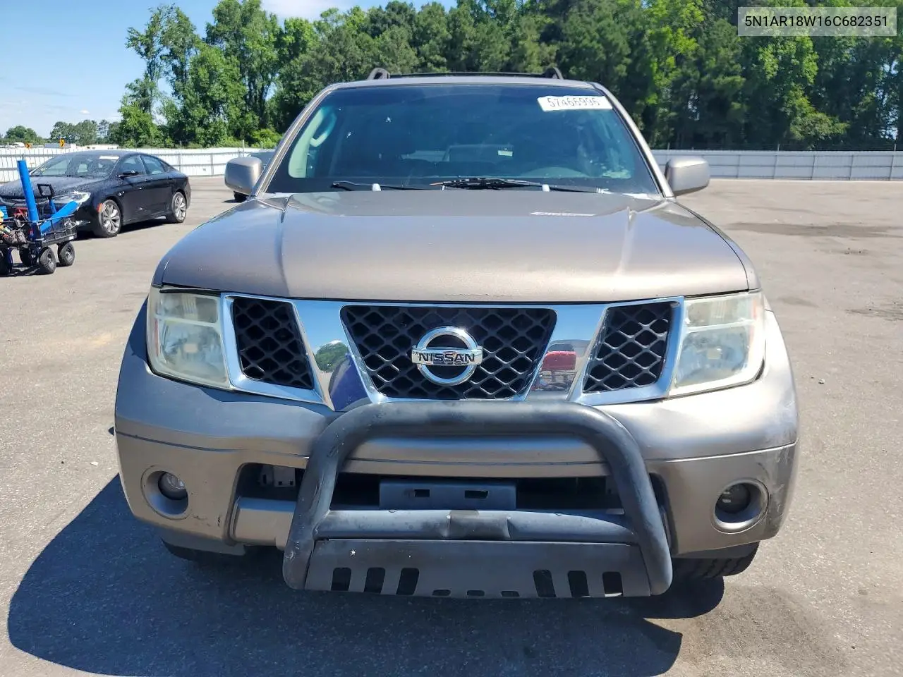 2006 Nissan Pathfinder S VIN: 5N1AR18W16C682351 Lot: 57466996