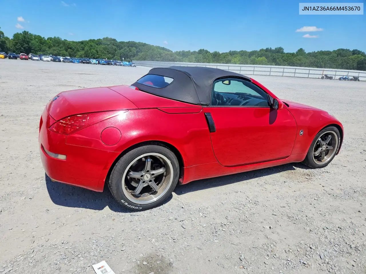 2006 Nissan 350Z Roadster VIN: JN1AZ36A66M453670 Lot: 57486836